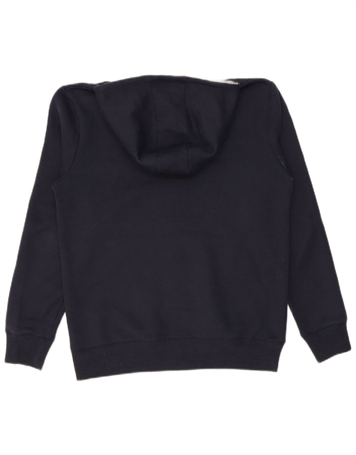 Penguin Pull à capuche zippé pour homme Petit coton bleu marine