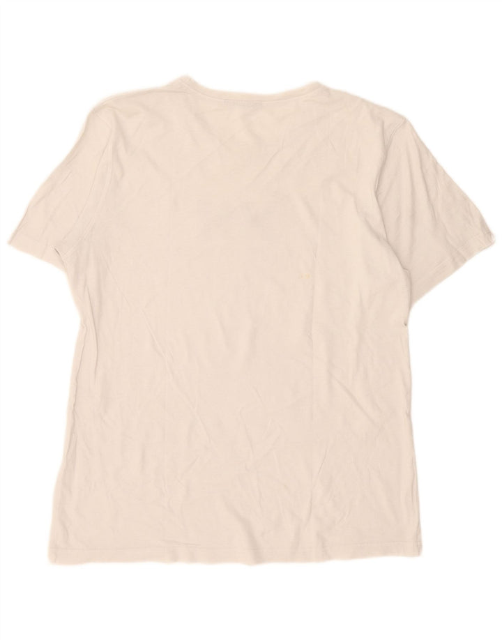 Helly Hansen T-shirt graphique pour hommes, grand, blanc
