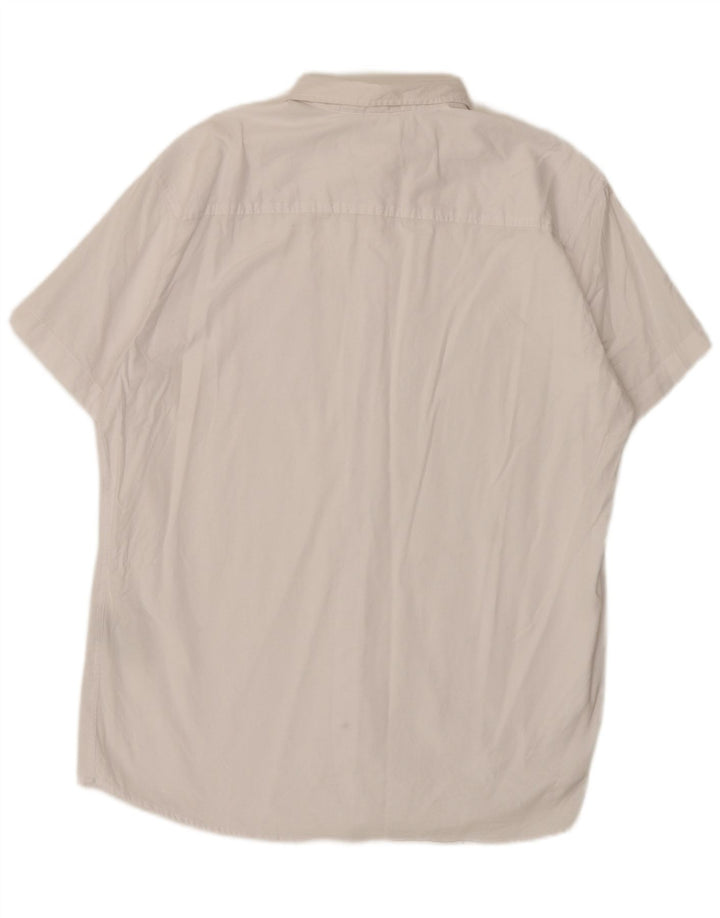 Jack & Jones Chemise à manches courtes pour homme 2XL Blanc Coton