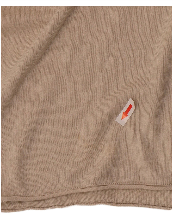 Zara Homme T-Shirt Top Large Beige Coton