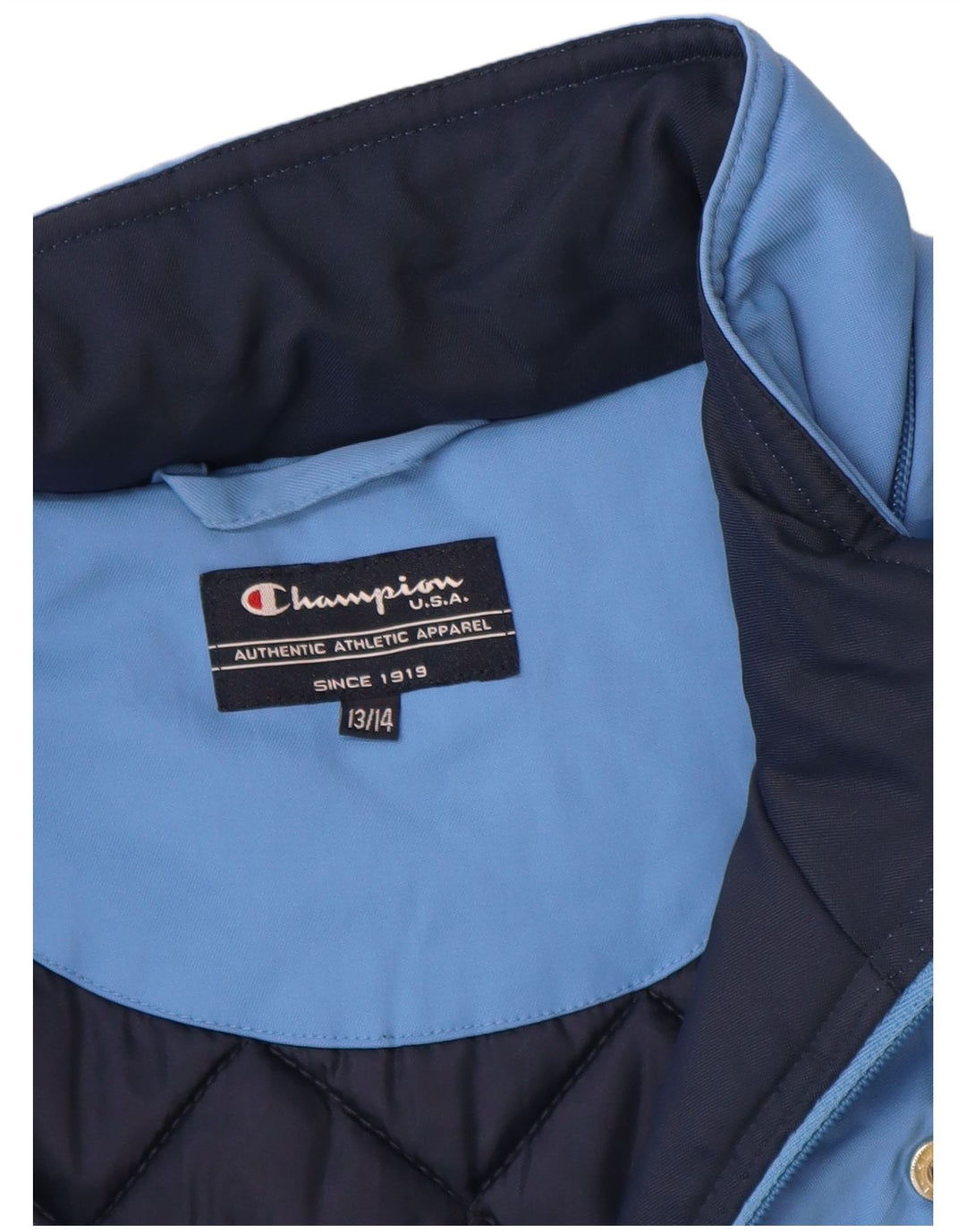 Champion Veste matelassée garçon 13-14 ans Bleu Nylon