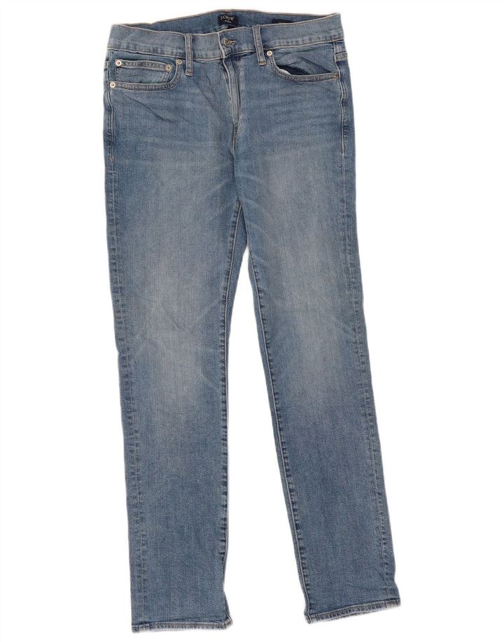 J. Crew Jean Slim Femme W31 L32 Bleu Coton