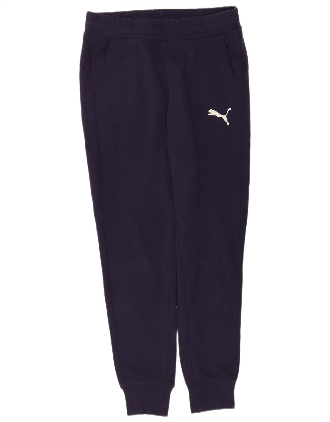 Puma Pantalon de Survêtement Joggers Homme Bleu Marine Moyen Coton