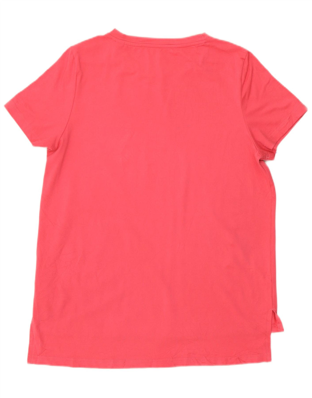 Adidas T-shirt graphique pour femme UK 12/14 Rose moyen Polyester