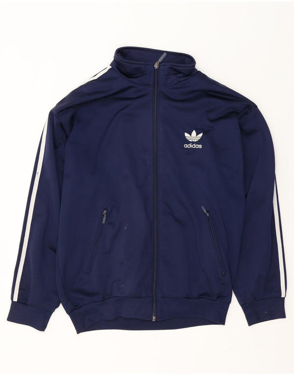 Adidas Veste de survêtement pour homme Bleu marine moyen