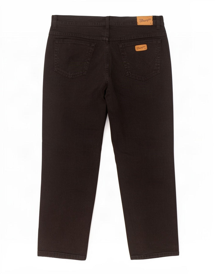 Wrangler Jean droit homme W38 L29 coton noir