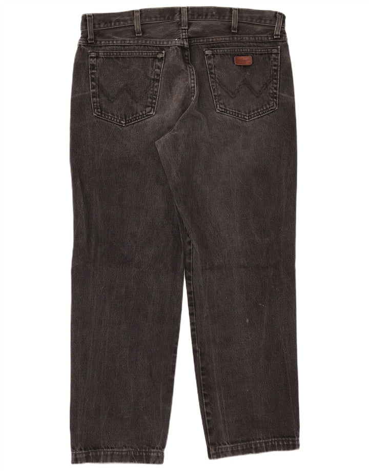 WRANGLER Jean droit Indiana homme W36 L28 coton noir
