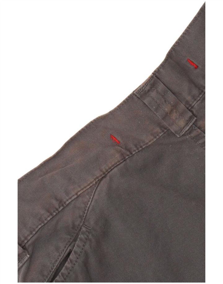 Trussardi Pantalon Cargo Droit IT 48 Medium W32 L32 Gris