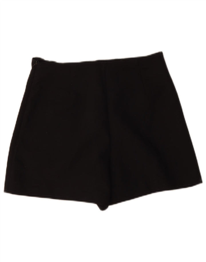 Zara Short décontracté pour femme Petit W26 Noir Polyester