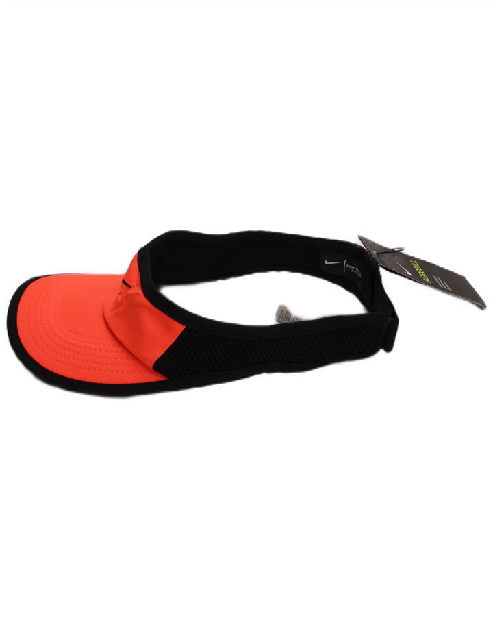 NIKE Casquette à visière Dri Fit pour femme Taille unique Orange Polyester Sports