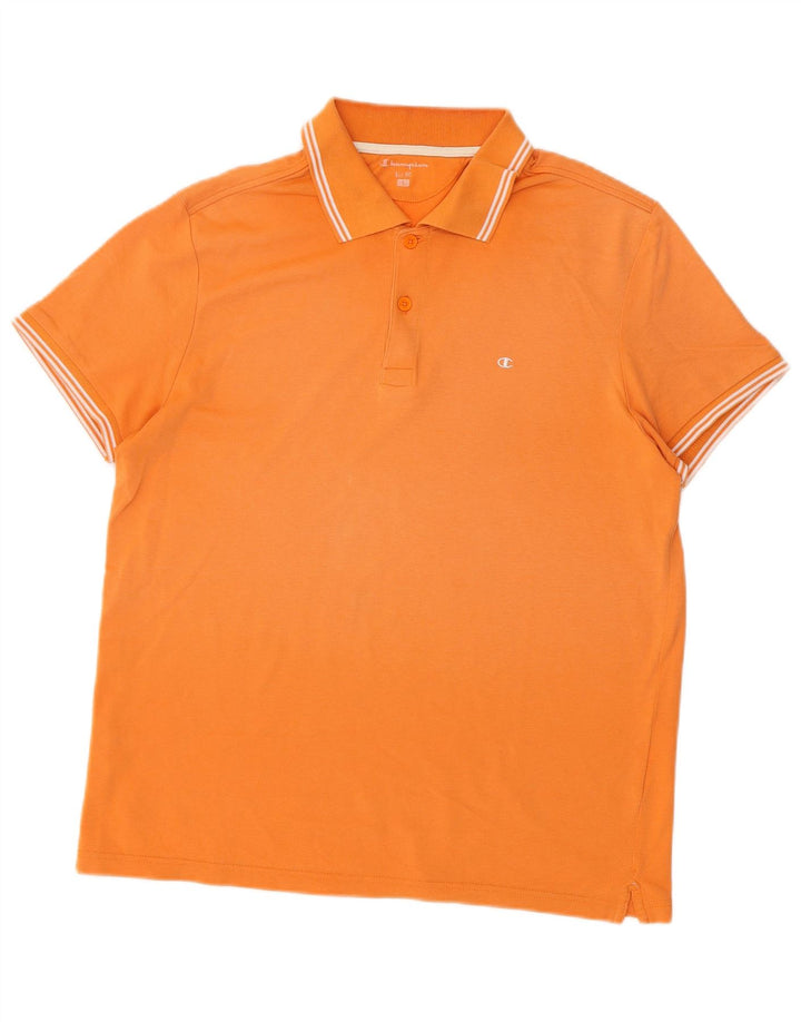 CHAMPION Polo Easy Fit Homme Grand Orange