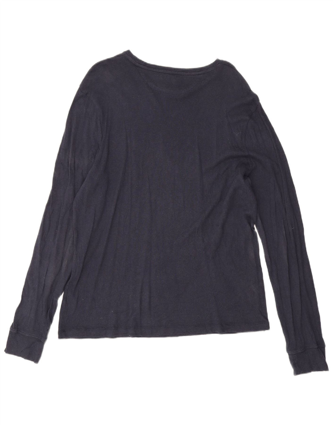 J. Crew Haut Homme Manches Longues XL Bleu Marine Coton