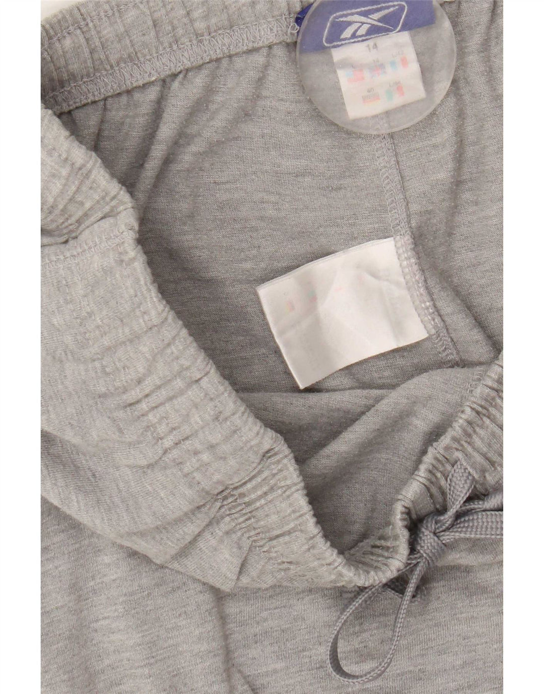 Reebok Pantalon de Survêtement Capri Femme UK 14 Large Gris