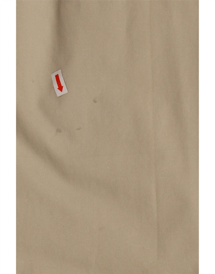 LACOSTE Pantalon Chino Droit Homme Taille 48 XL W38 L31 Coton Beige
