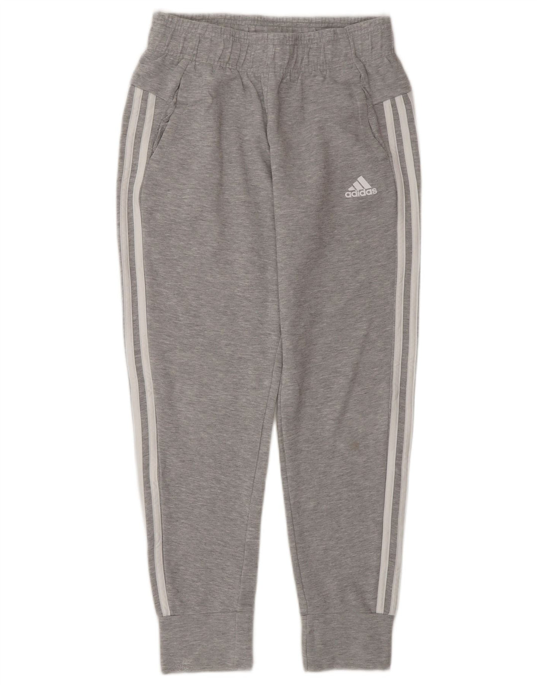 Adidas Pantalon de Survêtement Garçon Joggers 13-14 ans Gris Coton