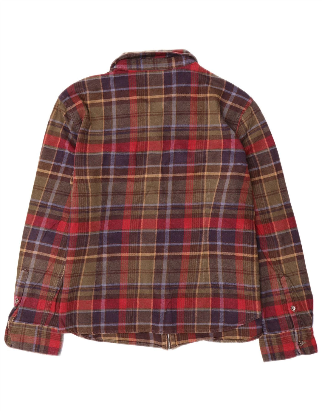 CHAPS Chemise en flanelle pour femme UK 18 XL Coton à carreaux multicolore