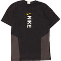 Nike T-shirt graphique pour homme en coton color block Noir Taille S