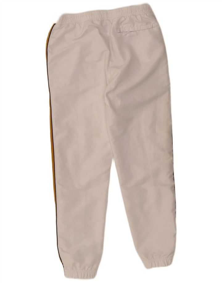 Sergio Tacchini Pantalon de survêtement pour homme Joggers Large Blanc Polyester