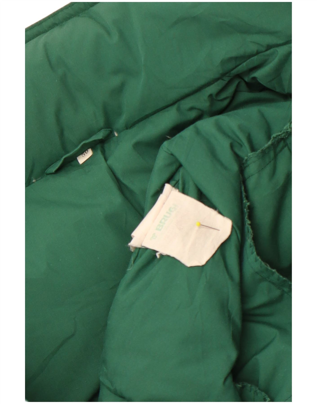 Brugi Veste matelassée à capuche pour homme IT 50 Large Vert
