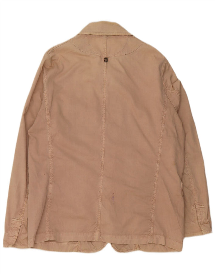 DONDUP Blouson Bomber Femme IT 52 2XL Beige Coton