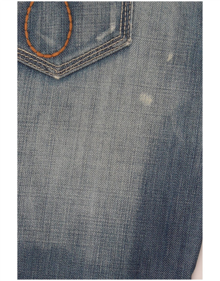 Calvin Klein Femme Bermuda Denim Short W26 Petit Bleu Coton