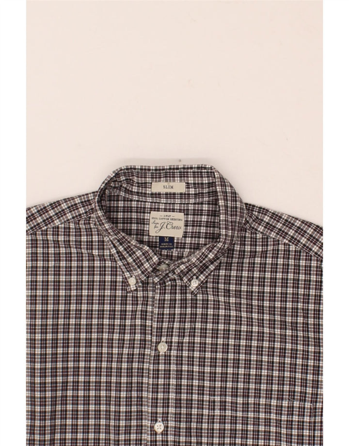 J. CREW Mens Shirt Medium Multicoloured Check Cotton Vintage J. Crew and Second-Hand J. Crew from Messina Hembry 