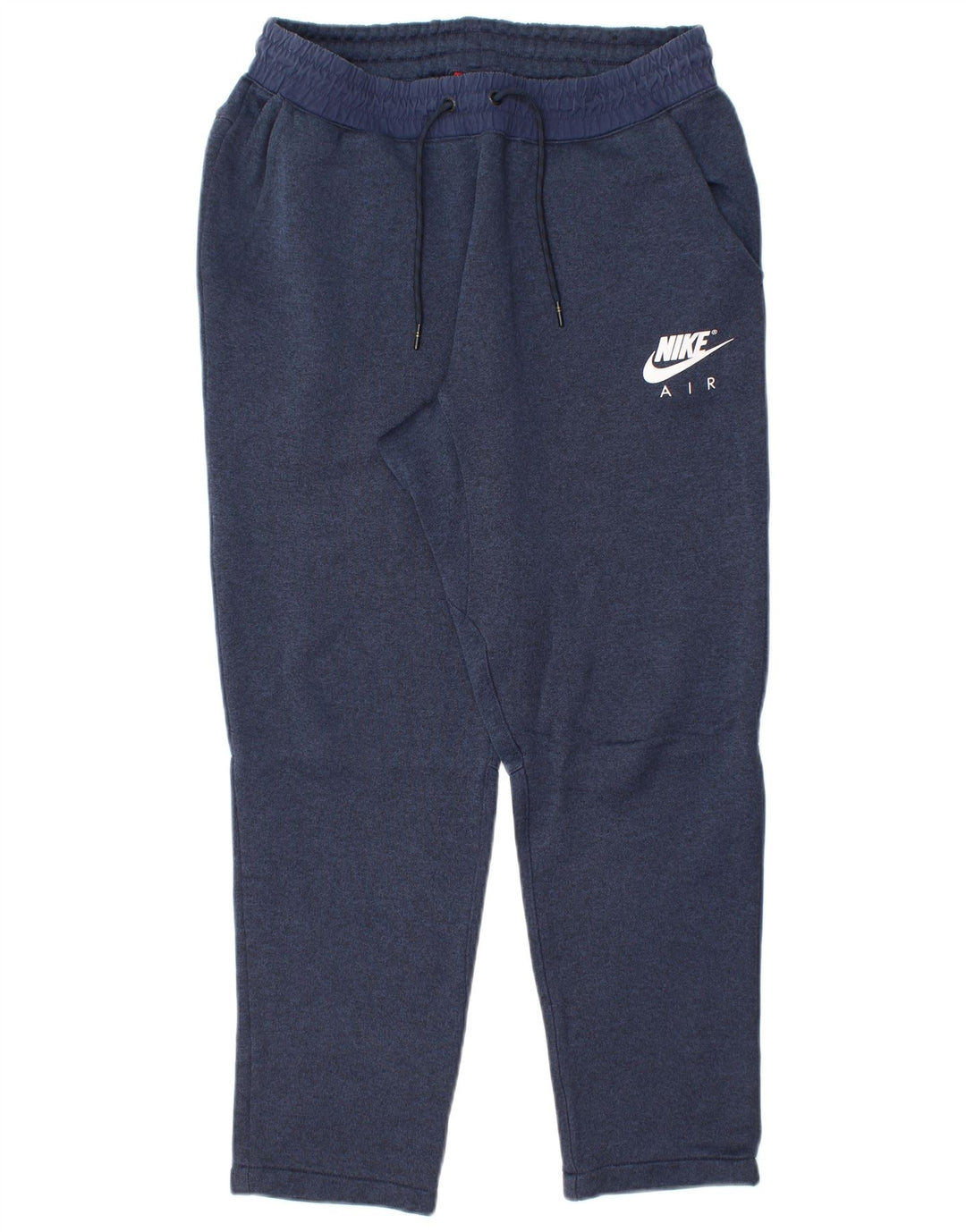 NIKE Pantalon de survêtement pour femme UK 14 Coton bleu marine moyen