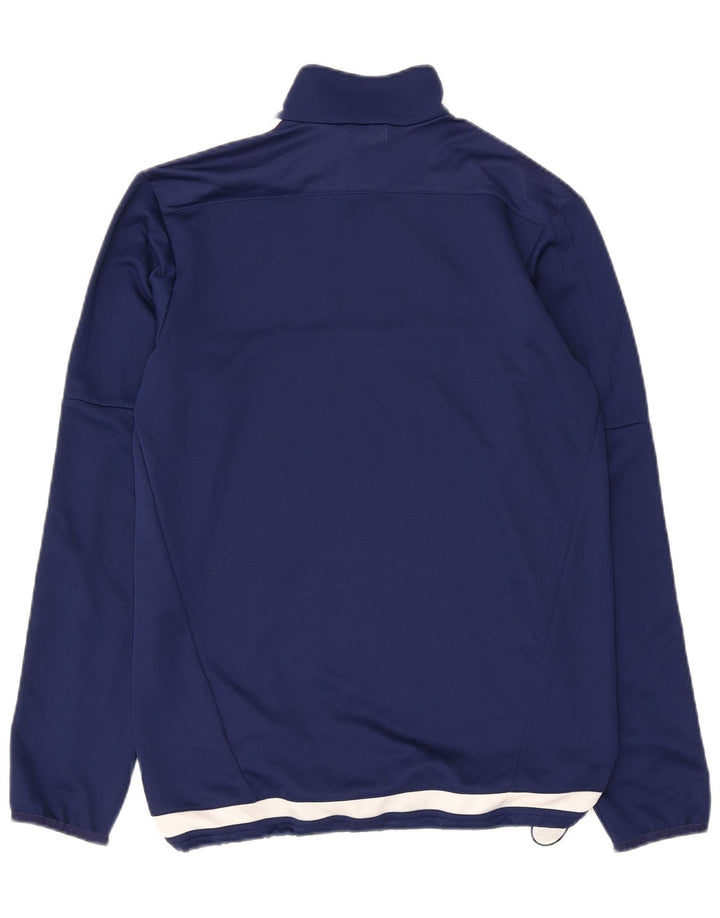 Adidas Hommes Climacool Pull Survêtement Haut Petit Bleu Marine Colorblock