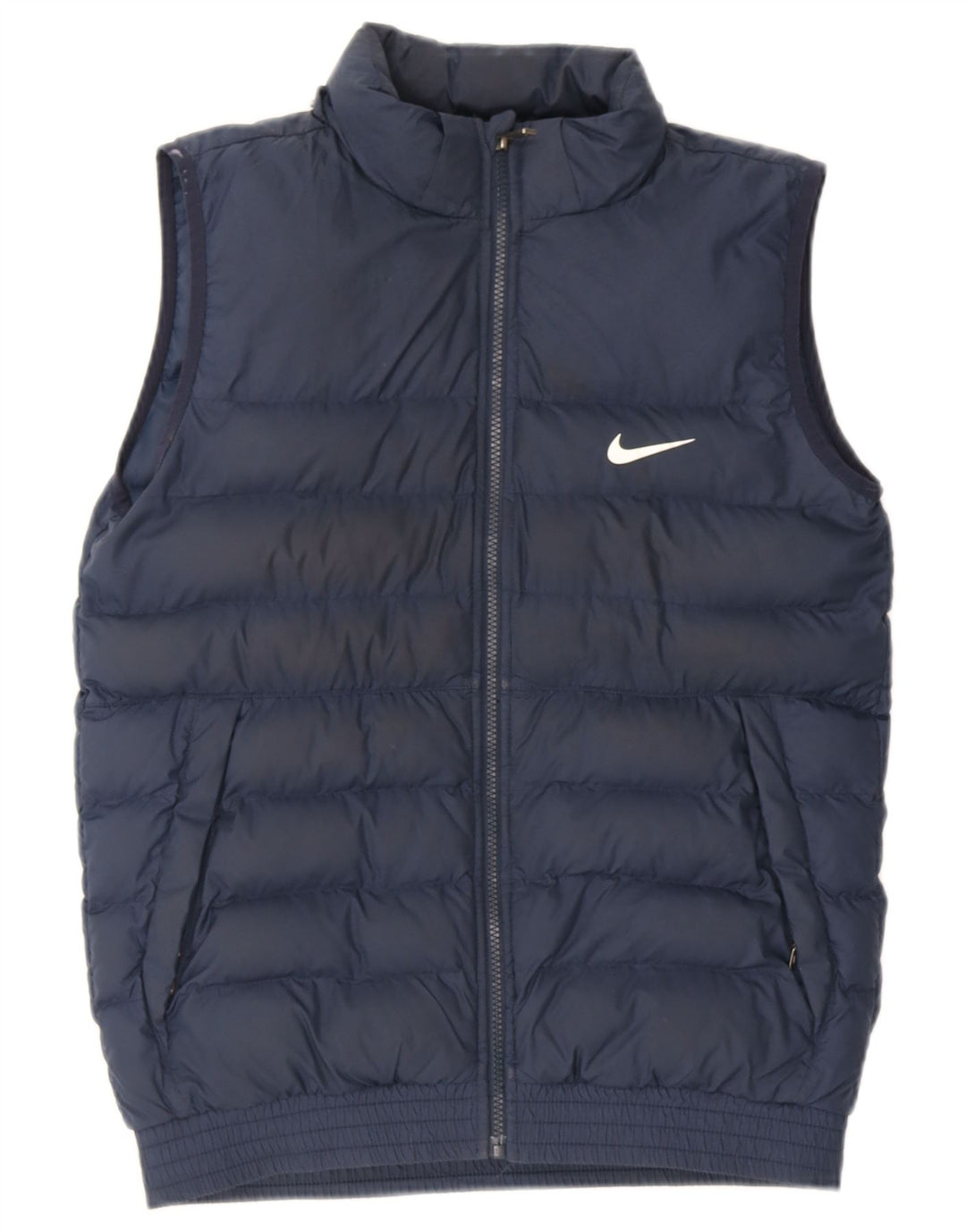 Nike Garçon Gilet Rembourré 13-14 ans XL Bleu Marine Polyester