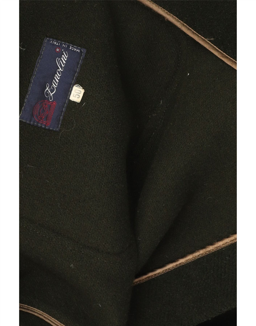 Zanolini Duffle-coat à capuche pour homme IT 50 Large Vert