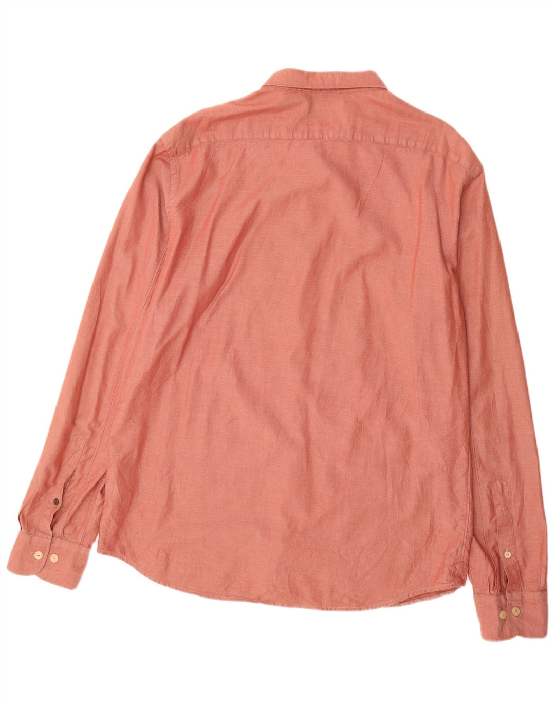 REPLAY Chemise Homme 2XL Rouge Carreaux Coton