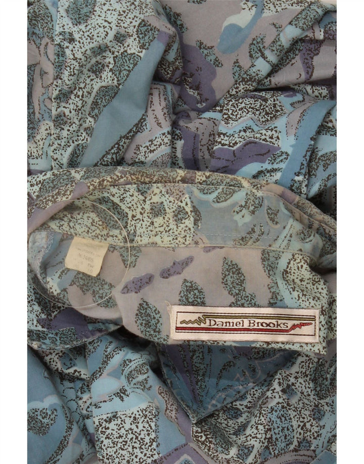 Daniel Brooks Chemise Homme Bleu Moyen Paisley Coton