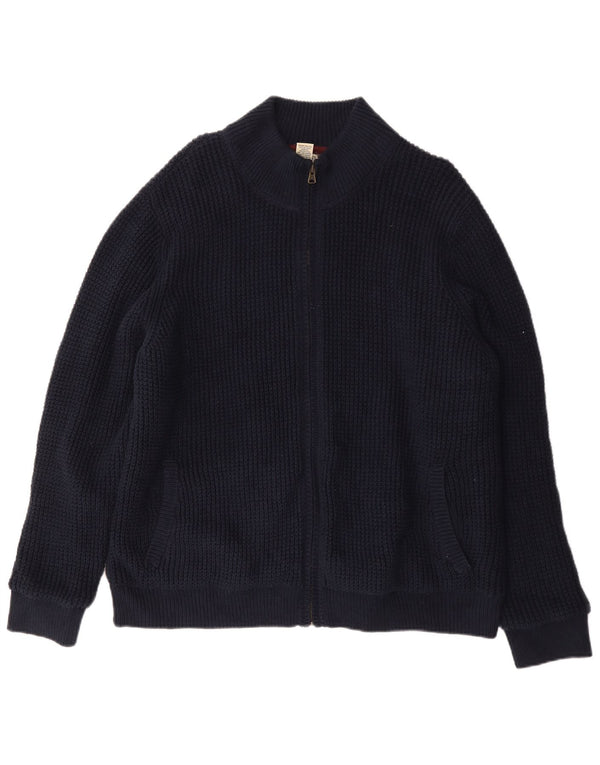 L.L.Bean Cardigan Homme Pull XL Bleu Marine Coton