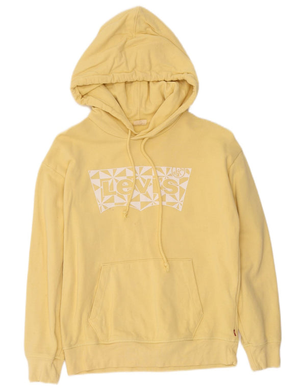 Levi's Graphic Hoodie Jumper XS Homme Jaune Coton