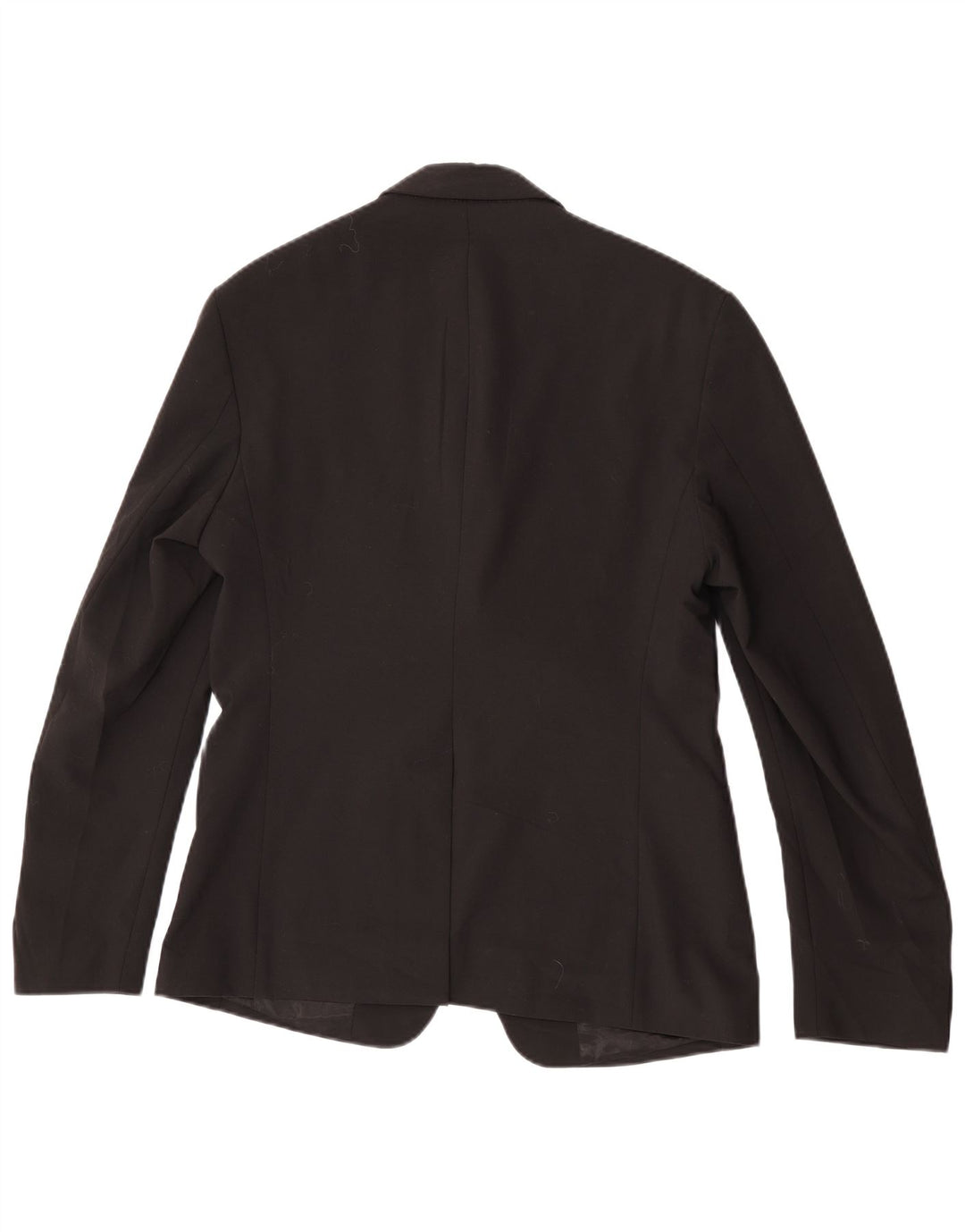 Zara Veste Blazer 2 Boutons Homme EU 48 Polyester Noir Moyen