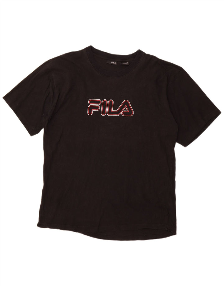 FILA T-Shirt Graphique Homme XL Noir