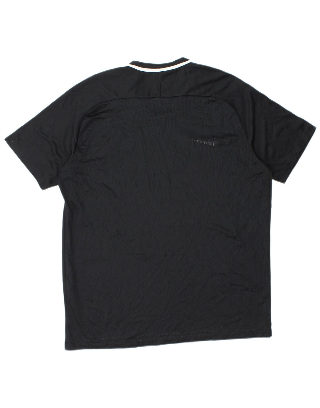 Nike Hommes Dri Fit T-Shirt Top XL Noir Colorblock