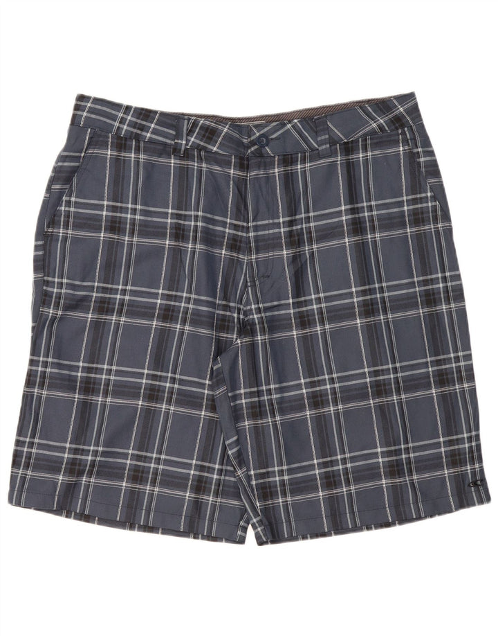 O'Neill Short Chino Homme W40 XL Bleu Marine Plaid Polyester