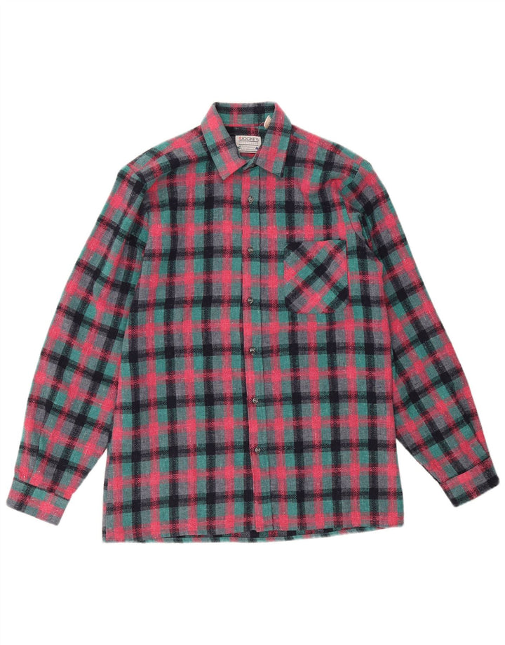 JOCKEY Chemise Surchemise Homme Rose Moyen Carreaux