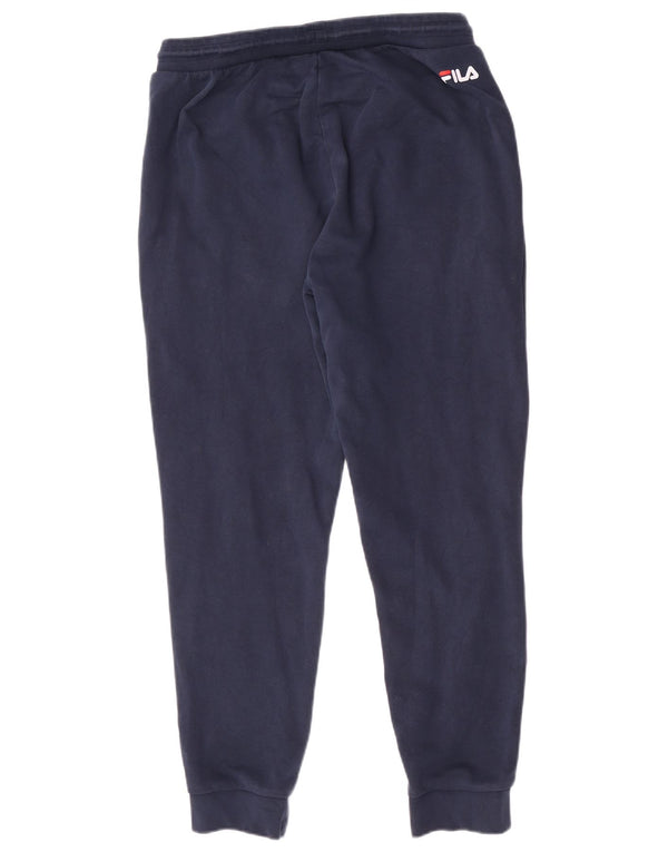 Fila Homme Pantalon De Survêtement Joggers Large Bleu Marine Coton