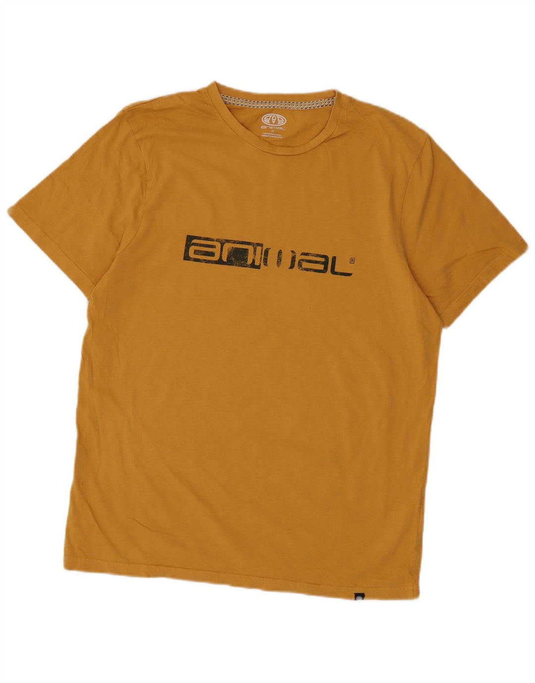 Animal T-Shirt Graphique Homme Jaune Moyen Coton