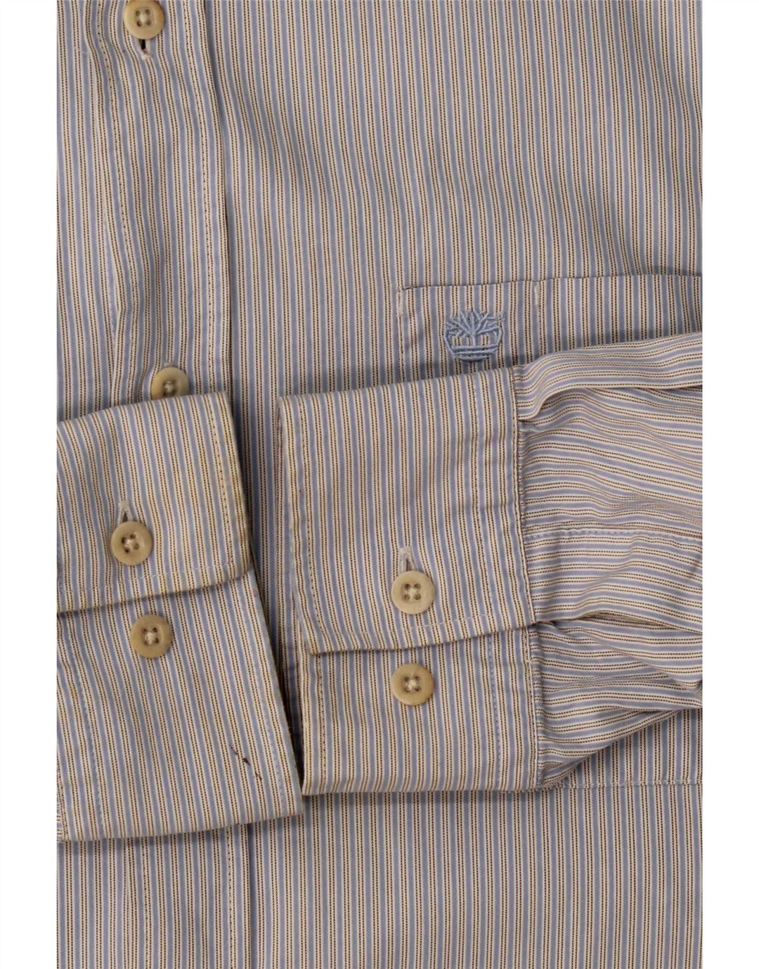 Timberland Chemise Homme XL Bleu Coton Classique