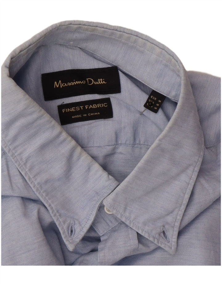Massimo Dutti Chemise Homme Bleu Moyen