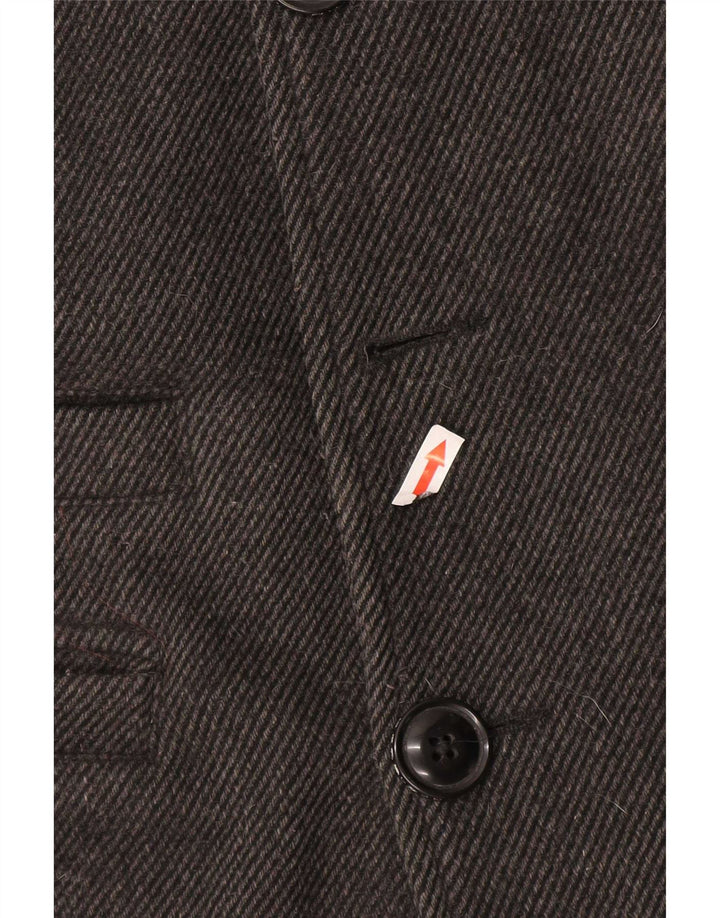 Superdry Caban Homme UK 40 Grande Laine Grise