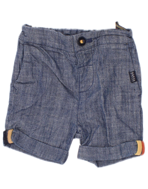 Ted Baker Short Chino Bébé Garçon 3-6 Mois W16 Bleu Coton