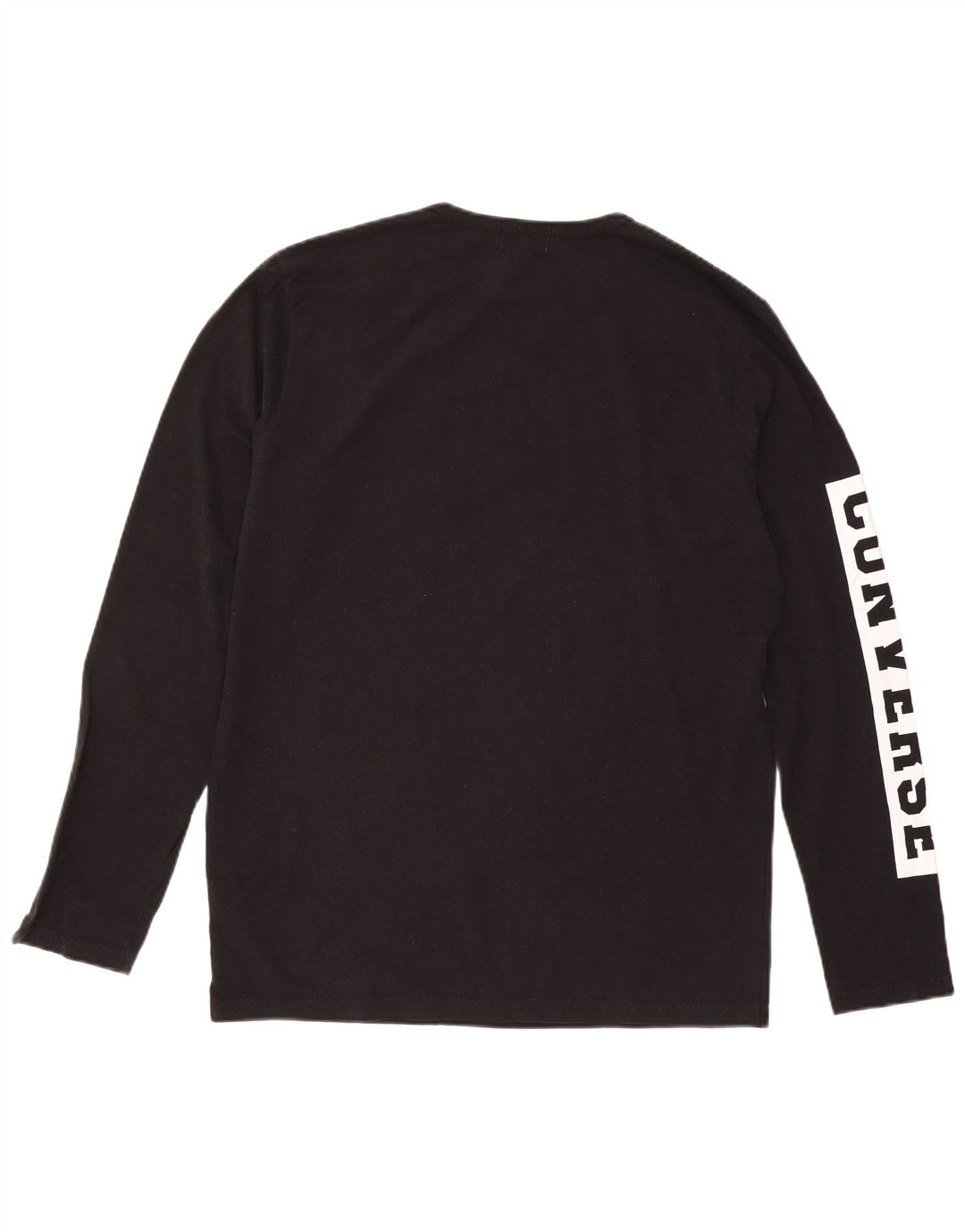 Converse Haut graphique à manches longues pour homme en coton noir 2XL