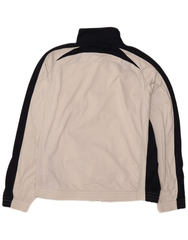 Champion Veste de survêtement pour homme 2XL Blanc Colorblock Polyester