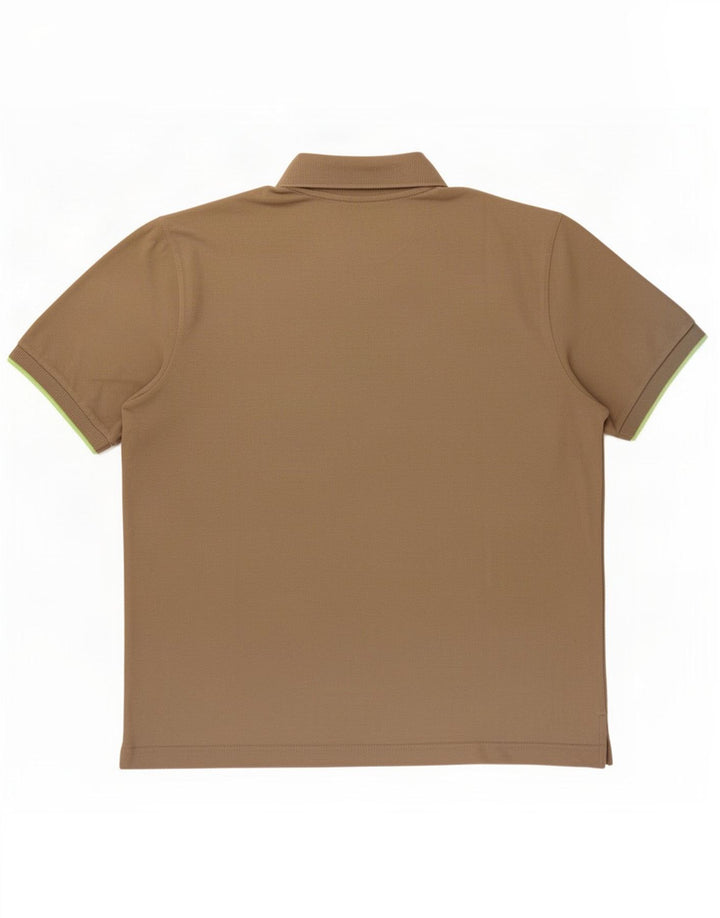 Kappa Polo Homme Large Kaki Coton