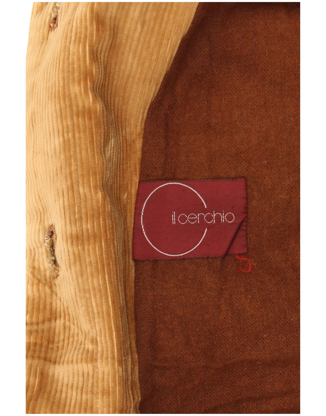 VINTAGE Manteau coupe-vent femme UK 16 Large Brown Colourblock