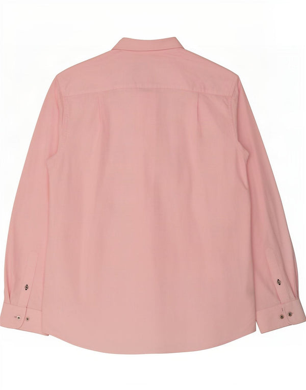 Crew Clothing Chemise Homme 2XL Rose Coton